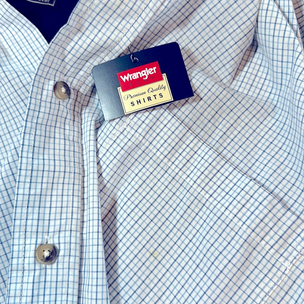 NWT Wrangler Short Sleeve Shirt XXL - Picture 9 of 9